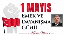 1 Mayıs tebriği