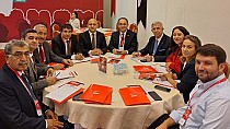 Ankara’da temas yaptı