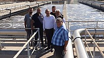 Arıtma tesisini gezdi - haberi