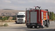 Barut’ta yangın çıktı