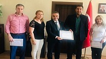 Başarı belgesi aldılar - haberi