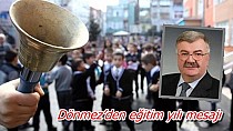 Başarılı bir yıl diledi - haberi
