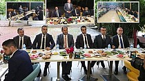 Basınla iftar yaptılar - haberi