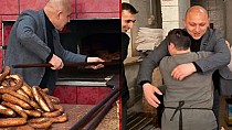 Başkan simit pişirdi