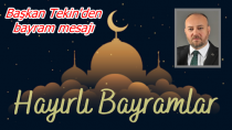 Bayram tebriği yayınladı - haberi