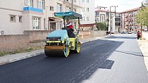 Bin ton asfalt atıldı - haberi