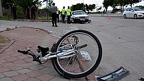 Bisikletlilere çarptı - haberi