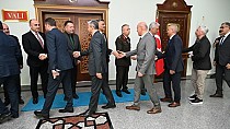 Bürokratlar bayramlaştı - haberi