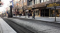 Caddeye yeni asfalt - haberi