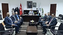 Daire Başkanları ziyaret etti - haberi