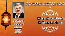 Dönmez’den kandil mesajı - haberi