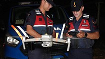 Dronla takip ediliyor - haberi