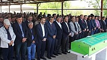 Eşi toprağa verildi - haberi