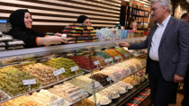 Esnafa ziyaret yaptı - haberi