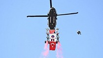 Helikopter gösterisi  - haberi