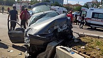 İki araç kaza yaptı - haberi