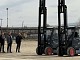 İki yeni forklift geldi