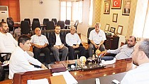 İlçe başkanları ile toplantı - haberi