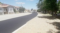 İlçe yollarına asfalt - haberi