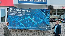 İlçeye fiber alt yapı - haberi