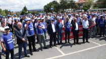 İşçiler eylem yapıyor - haberi