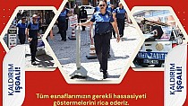 Kaldırım yasağı geldi