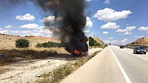 Kamyon yandı! - haberi