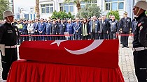 Kaza şehidi oldu