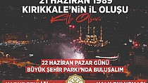 Kırıkkale için kutlama - haberi