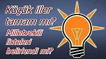 Küçük iller tamam mı? - haberi
