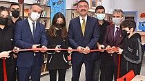 Kütüphane açılışı yapıldı - haberi