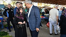 Mahalle pazarına ziyaret - haberi