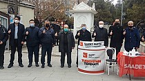 Maske dağıttılar - haberi