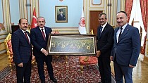 Meclis Başkanına ziyaret - haberi