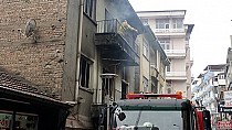 Metruk binada yangın - haberi