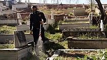 Mezarlıklara bakım - haberi
