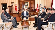 Misafirlerini ağırladı - haberi