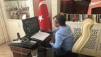 Müdürlerle e-toplantı - haberi