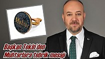 Muhtarlar için tebrik - haberi