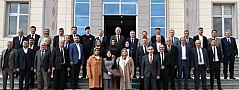 Muhtarları kabul etti