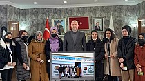 Öğrencilere destek oldu - haberi