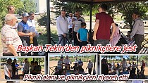 Piknikçilerle renkli sohbet - haberi