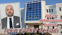 Recep Zafer Tekin adaylık niyetini açıkladı - haberi