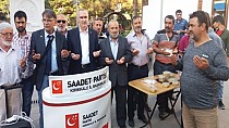 Saadet Partisi ikramı - haberi