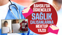 Sağlıkçılara mektup - haberi