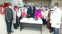 Sağlıkçılara tebrik - haberi