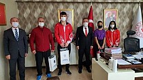 Şampiyon ziyaret etti - haberi