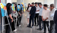 SANAT SERGİSİ AÇILDI