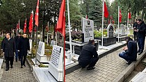 Şehitlere dua etti - haberi