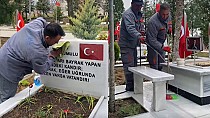 Şehitlik bayrama hazır - haberi